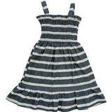 Stripe Linen Dress - HoneyBug 