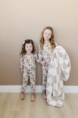 Dusty Rose Peep Bamboo Cozy Set