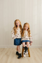 Dark Wash Denim Skirt