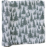 Forest Muslin Swaddle Blanket - HoneyBug 