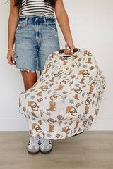 Outlaw Cowboy Ribbed Bamboo Multi-Use Cover - HoneyBug 