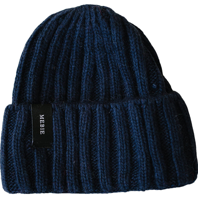 Navy Chunky Knit Beanie - HoneyBug 