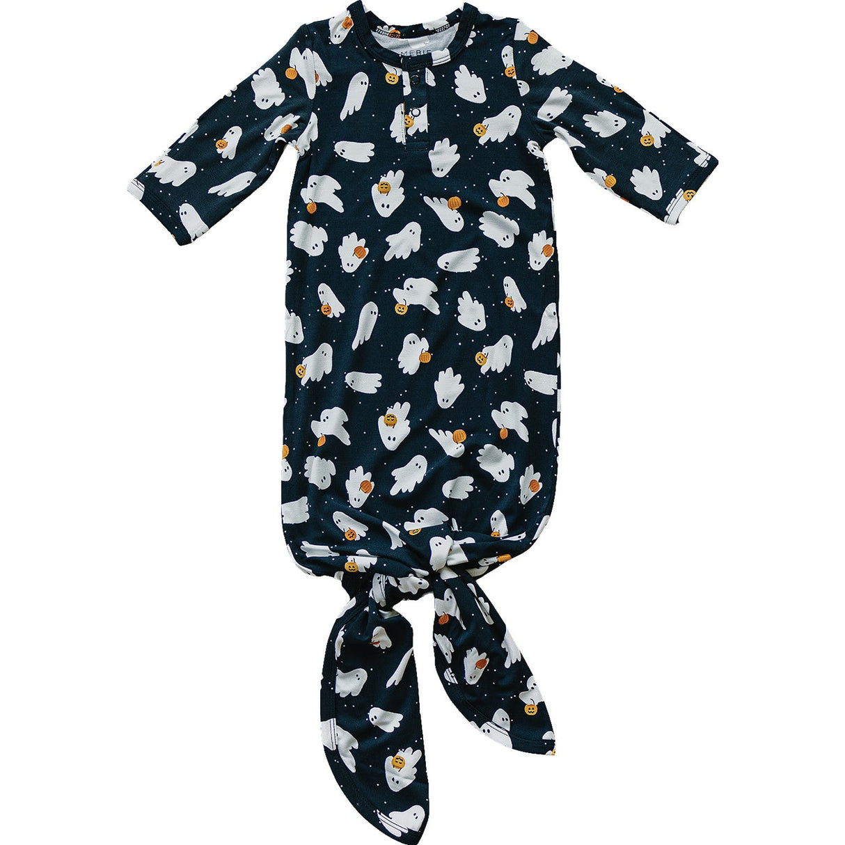 Ghosts Bamboo Knot Gown - HoneyBug 