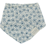 Blue Blossom Classic Muslin Bib - HoneyBug 