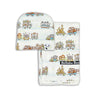 Bamboo Swaddle & Beanie Set - HoneyBug 