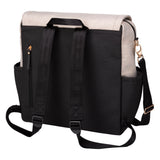 Boxy Backpack - Sand/Black - HoneyBug 