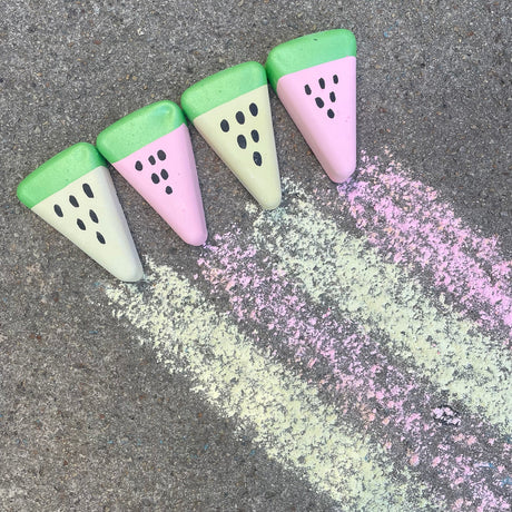 Watermelon Sidewalk Chalk - HoneyBug 