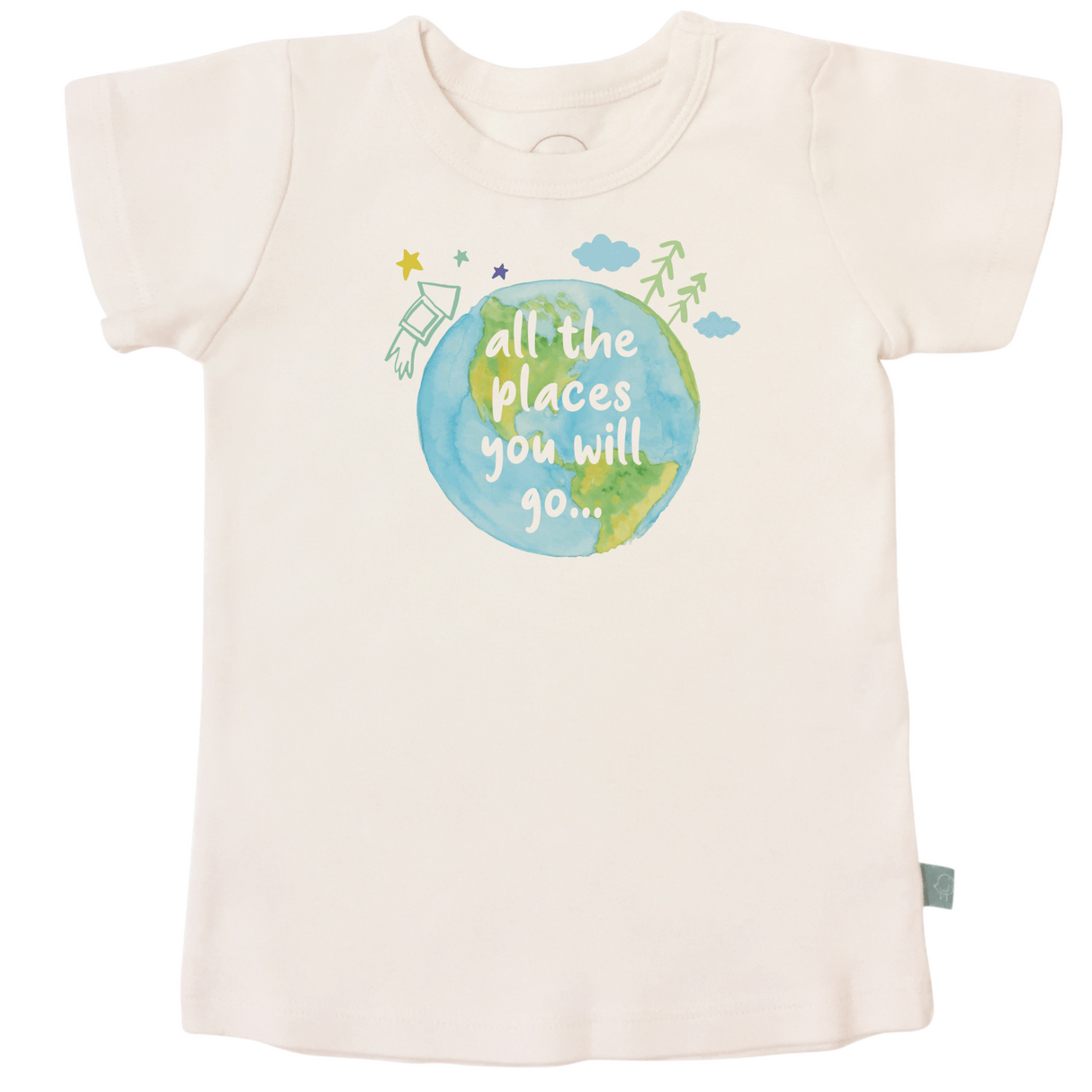 graphic tee | places you will go - HoneyBug 