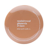 Ochre Tin: Sandalwood + Plumeria + Tiare - 14 oz Candle - HoneyBug 