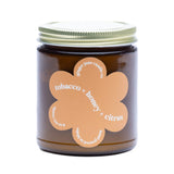 Tobacco + Citrus + Honey • 9 oz Soy Candle - HoneyBug 