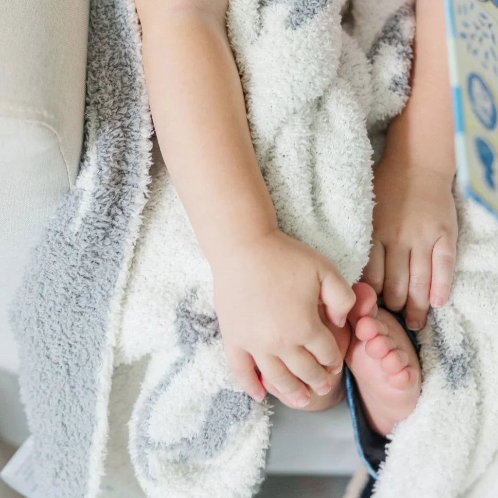 Heron Harmony Baby Blanket