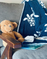 Sea Turtle Dream Baby Blanket
