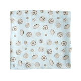 Bamboo Muslin Swaddle Blanket in The Fun-gis - HoneyBug 
