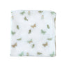 Bamboo Muslin Swaddle Blanket in The Fun-gis - HoneyBug 