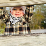 Tiny Tracker Bandana Bibs Collection