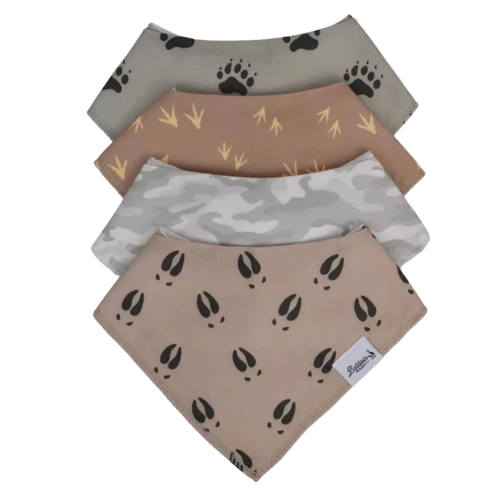 Tiny Tracker Bandana Bibs Collection