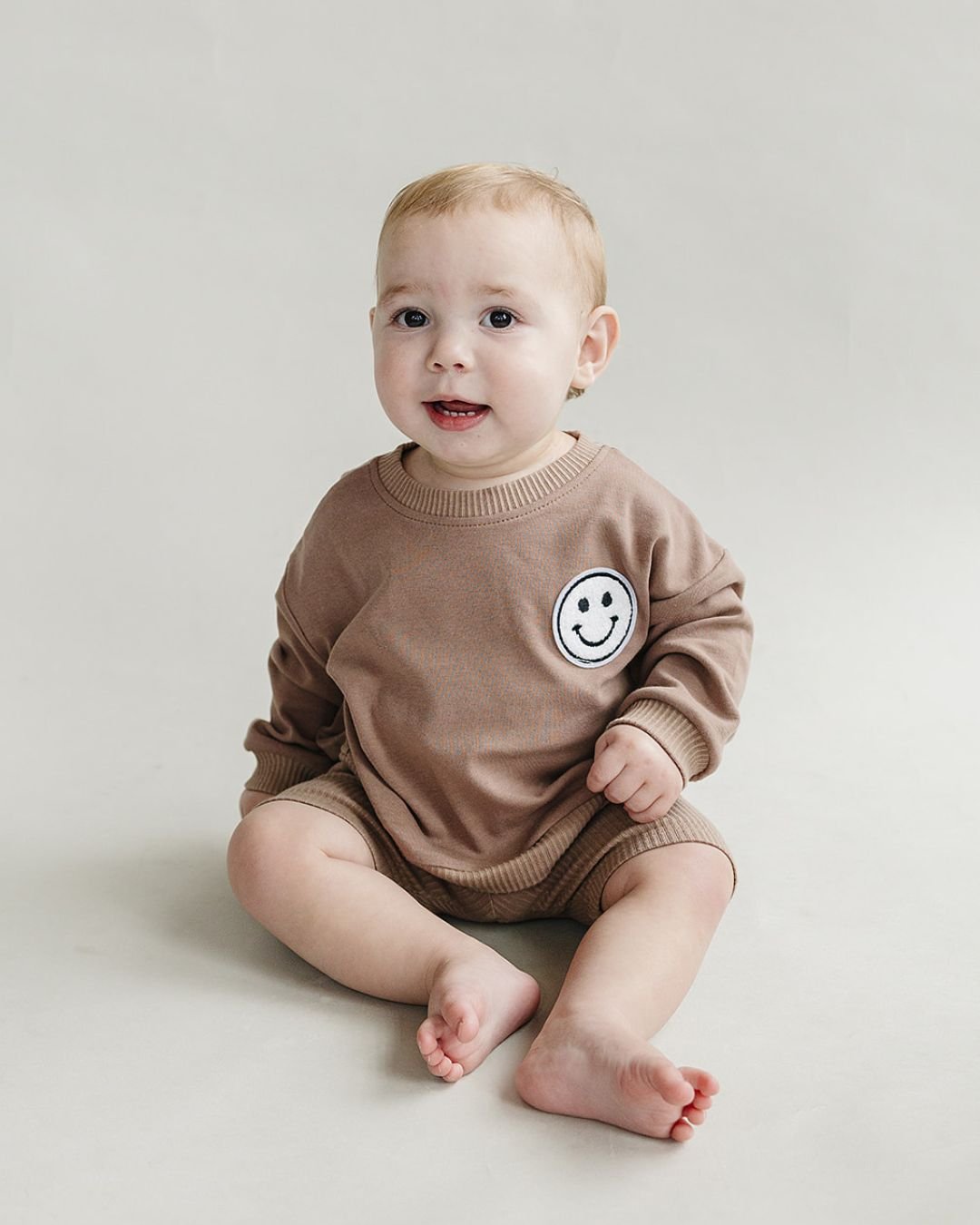 Biker Shorts Set | Mocha - HoneyBug 