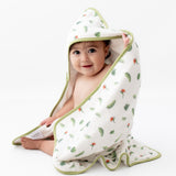 Bird of Paradise Hooded Towel Set - HoneyBug 