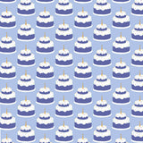 Walker Boys' Short Set - Birthday Cake Blue - HoneyBug 