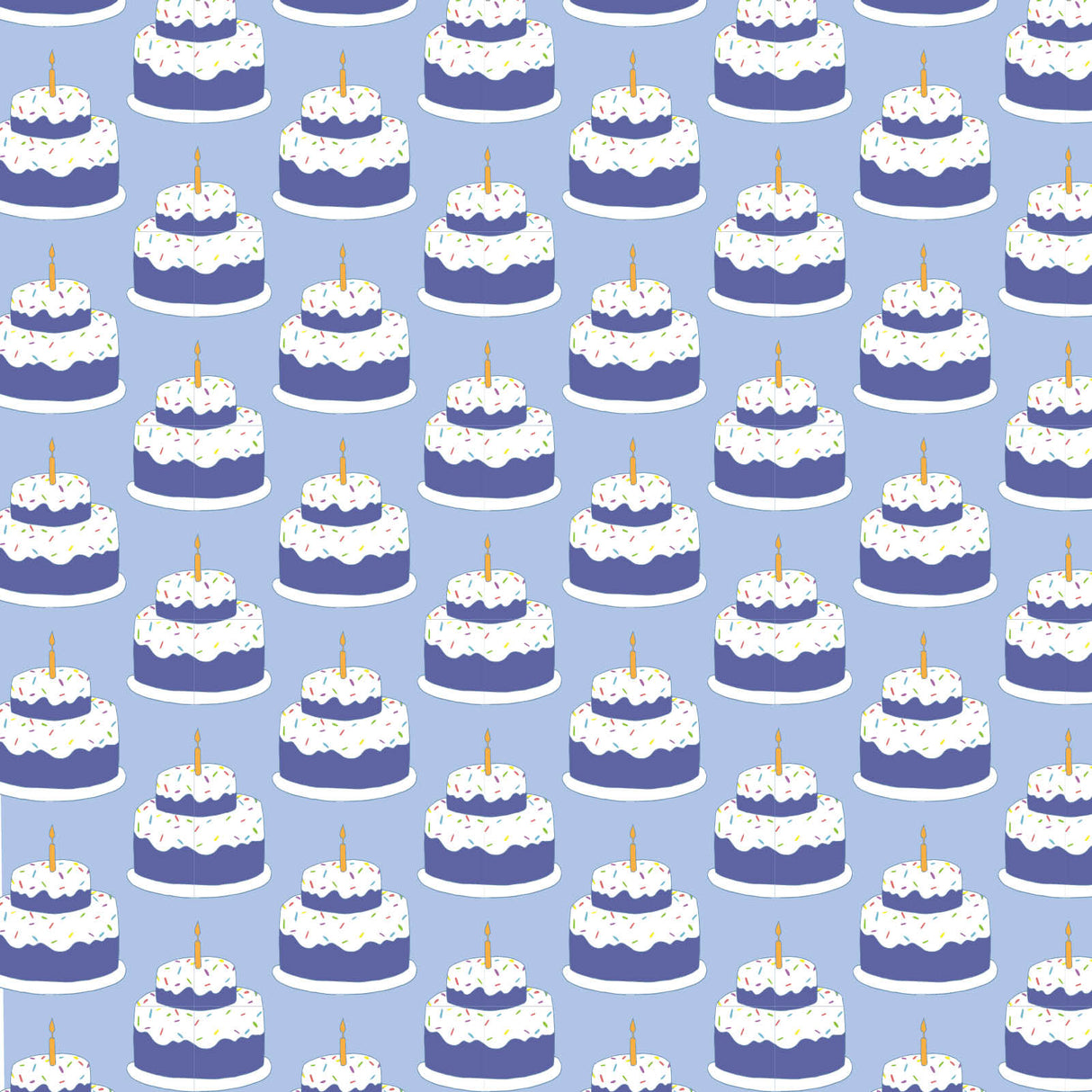 Charles Boys' Short Set - Birthday Cake Blue - HoneyBug 