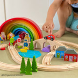 Figure of Eight Train Set - HoneyBug 