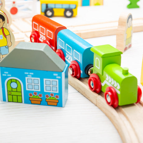 Town and Country Train Set - HoneyBug 
