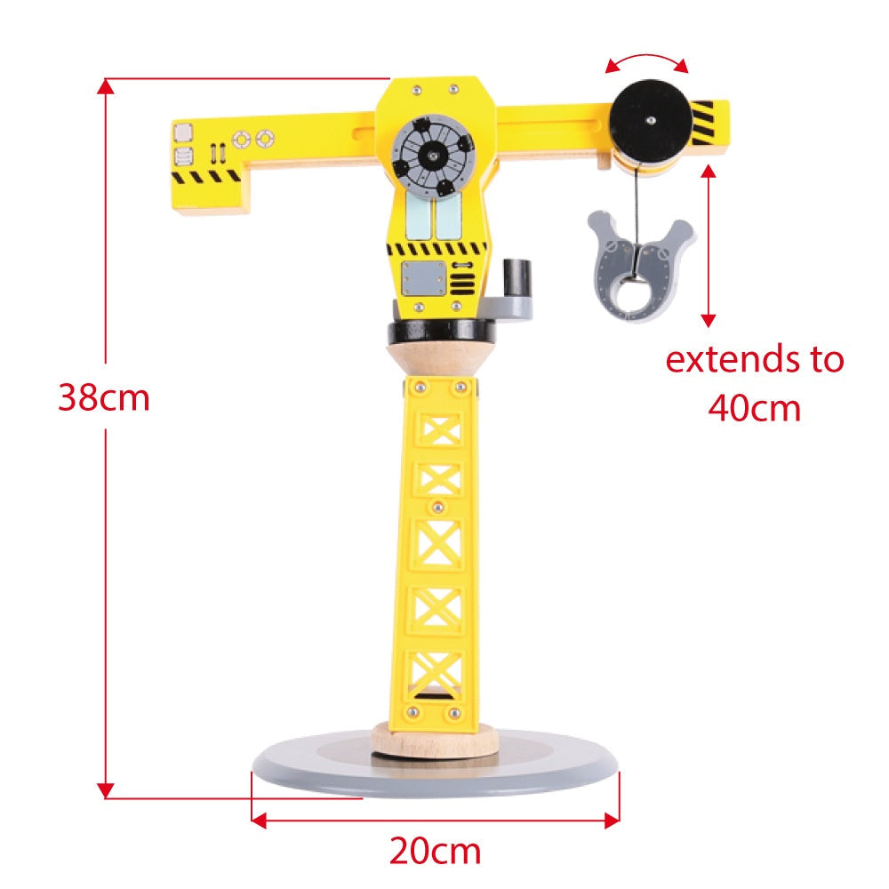 Big Crane Construction Set - HoneyBug 