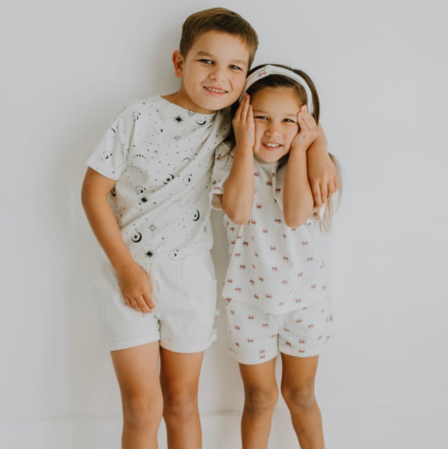 shorts | Ivory - HoneyBug 