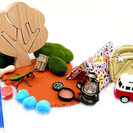 Camping Trip, Playdough Play Set