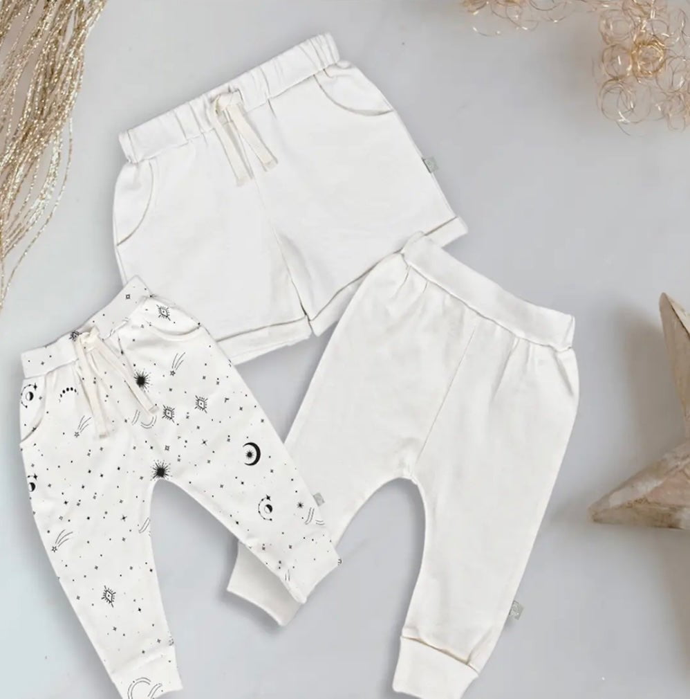 basics pants | ivory - HoneyBug 