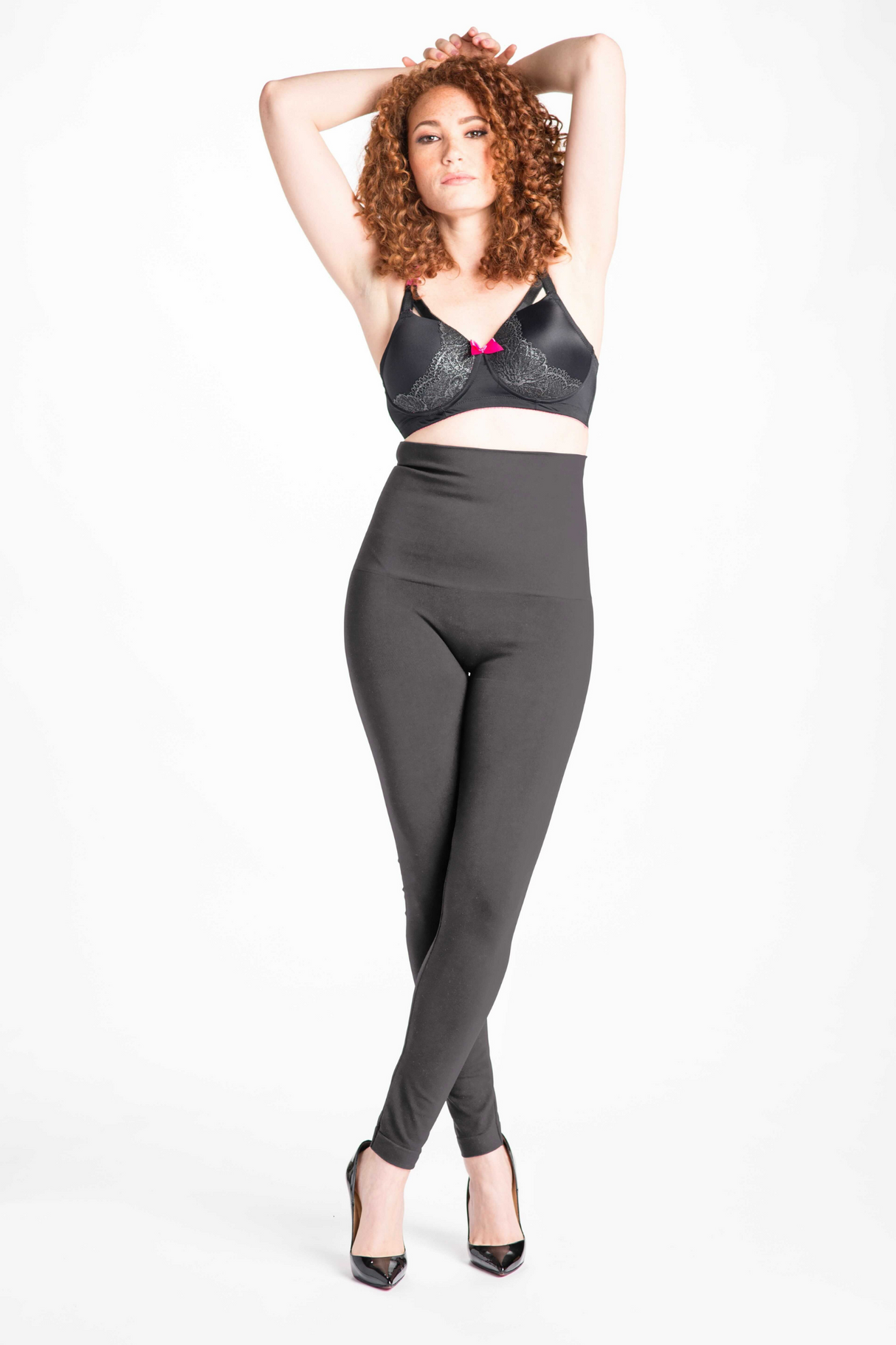 Snapback™ Postpartum Leggings - Charcoal Gray - HoneyBug 