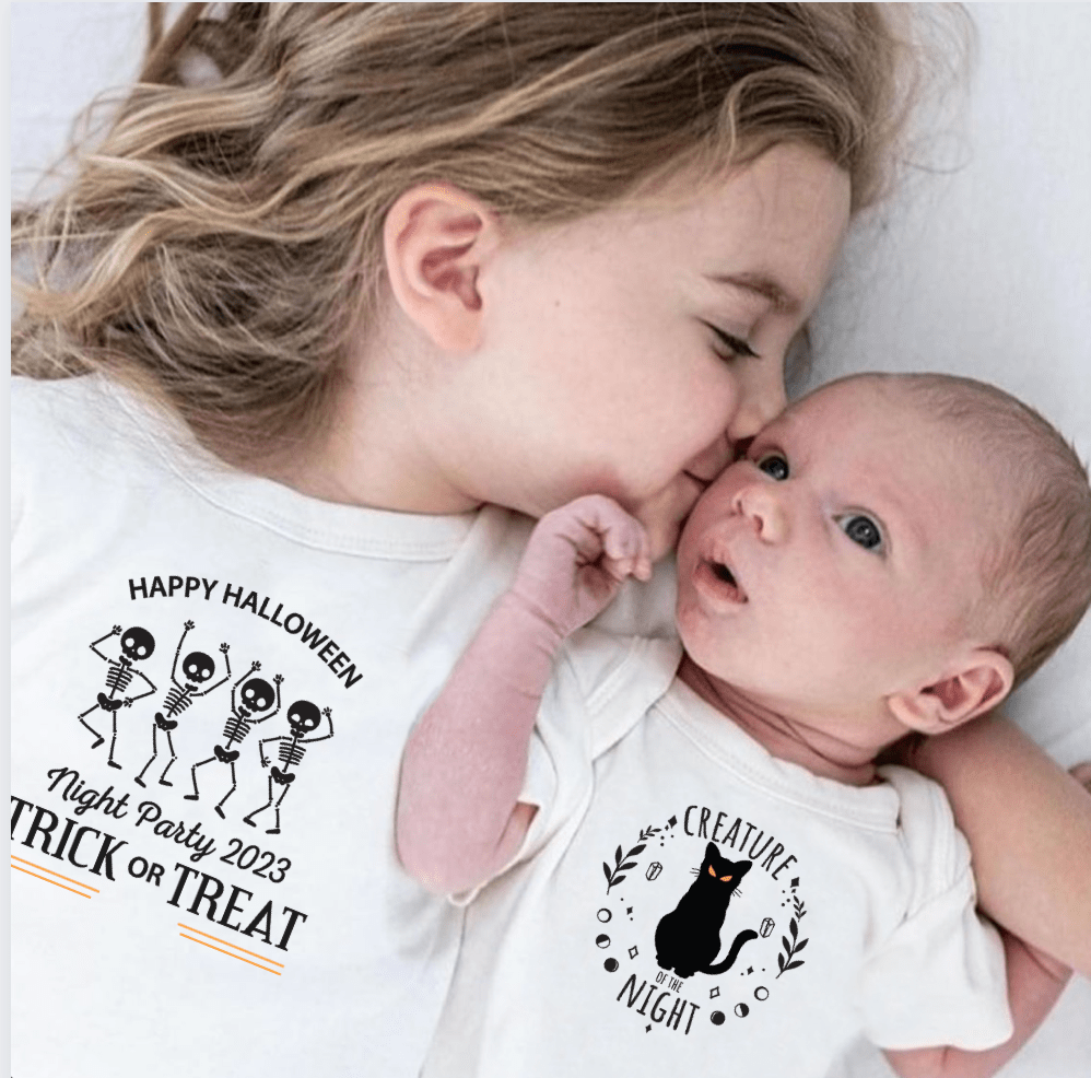 graphic bodysuit | creature of the night - HoneyBug 