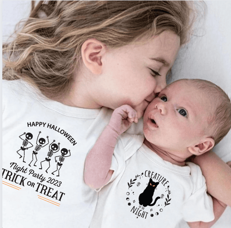 graphic bodysuit | creature of the night - HoneyBug 