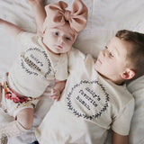 Daddy’s Favorite Human Organic Cotton Kids T-Shirt Short Sleeve - HoneyBug 