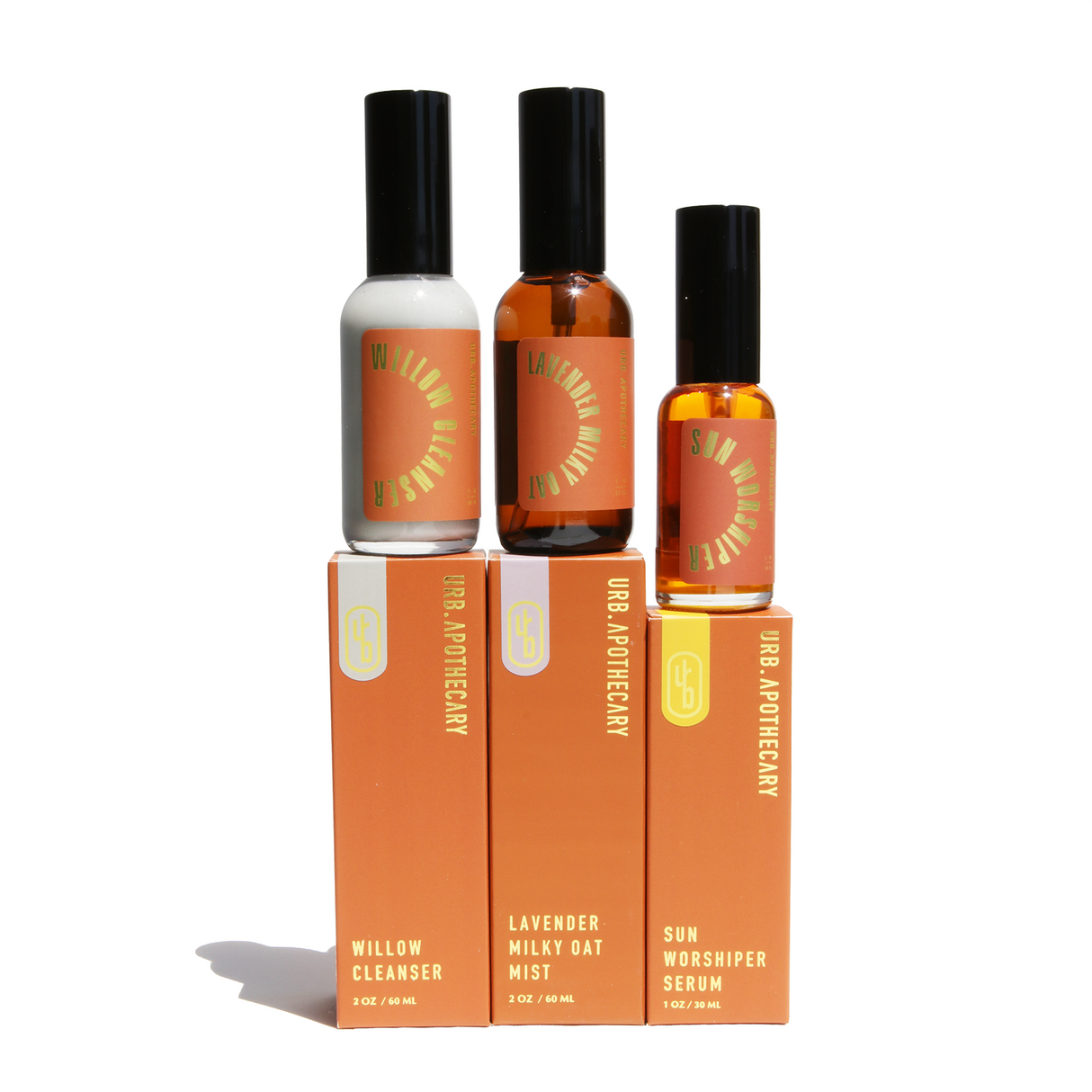 Daily Vitality Trio with Willow Cleanser - Prone Skin