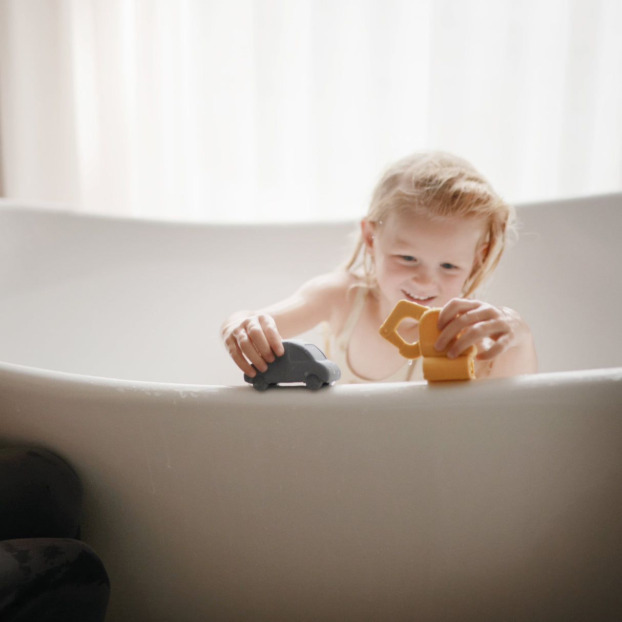 Vehicles Mold Free Bath Play Set - 4 Pack - HoneyBug 