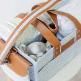 Gulf Mist Diaper Caddy