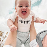graphic bodysuit | pumpkin - HoneyBug 