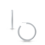 Flora Medium Hoop Earring - HoneyBug 