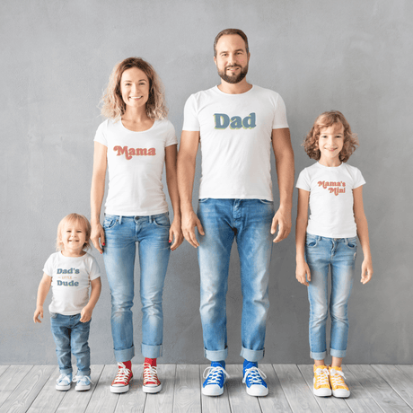 adult graphic tee | dad - HoneyBug 
