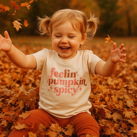 graphic tee | pumpkin spicy - HoneyBug 