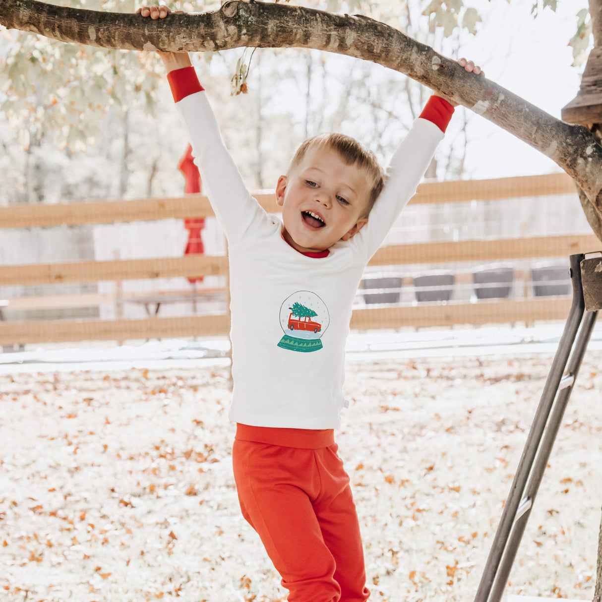 pajamas | snow globe - HoneyBug 