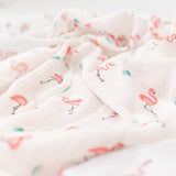 Flamingo Swaddle - HoneyBug 