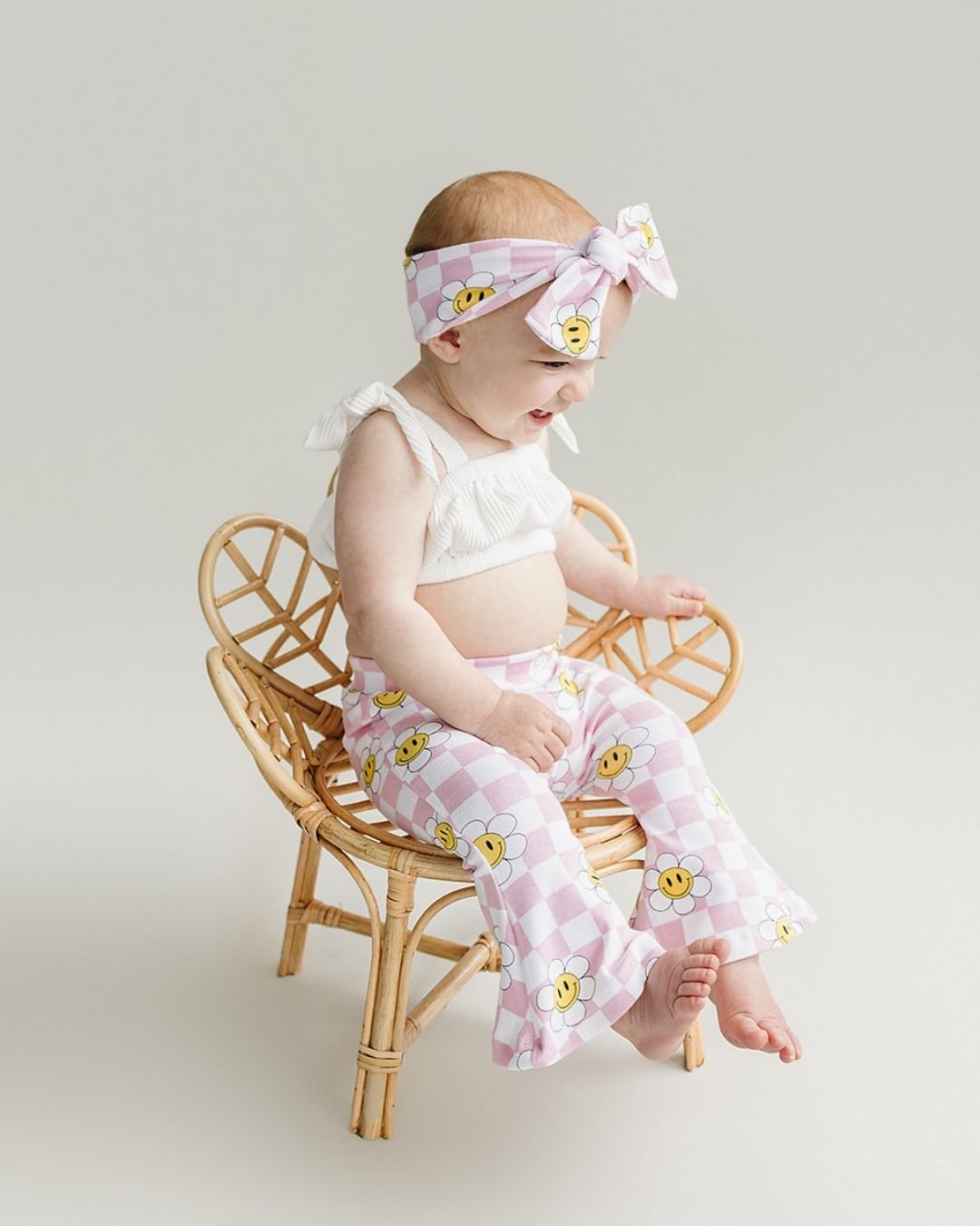 Flare Set | Smiley Daisy - HoneyBug 