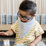 Cotton Muslin + Fleece Bandana Bib 4 Pack - Wallflower - HoneyBug 