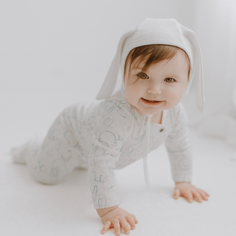 footie | bunnies - HoneyBug 
