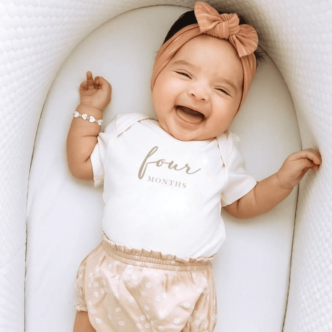 monthly milestone gift set | taupe - HoneyBug 