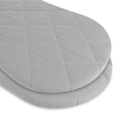 Quilted Waterproof Bassinet Sheet with Heat Protection - Grey - HoneyBug 