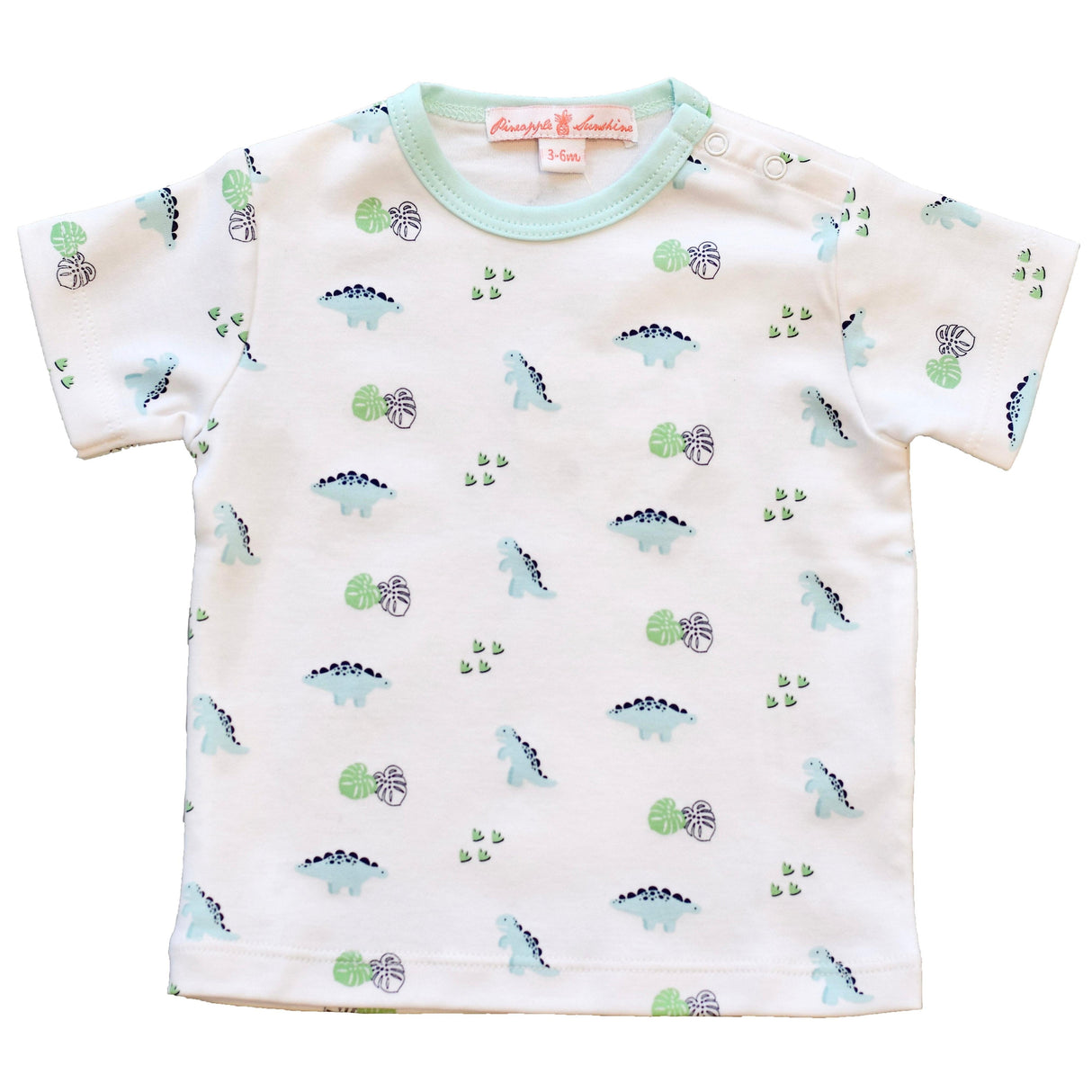 Dino Print Tee - HoneyBug 