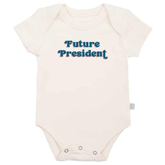 graphic bodysuit | future president - HoneyBug 